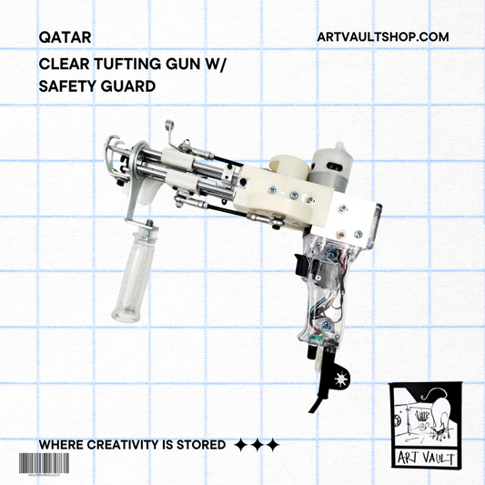 Clear Tufting Gun W/Safety Guard