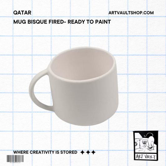 BISQUE MUG 001 - READY TO PAINT